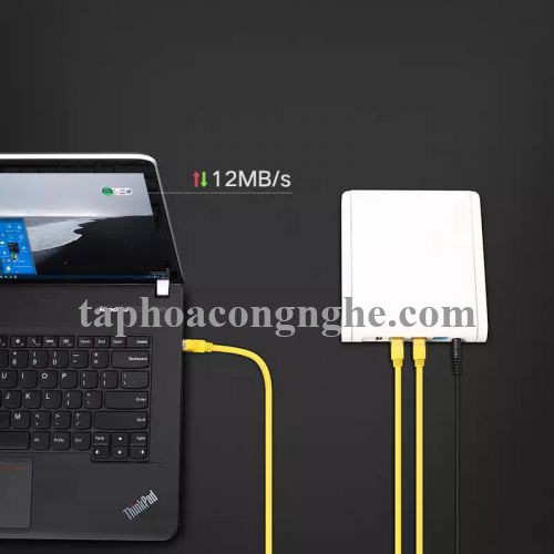 Ugreen 30642 10M màu Vàng Cáp mạng LAN CAT5E UPT NW103 30030642
